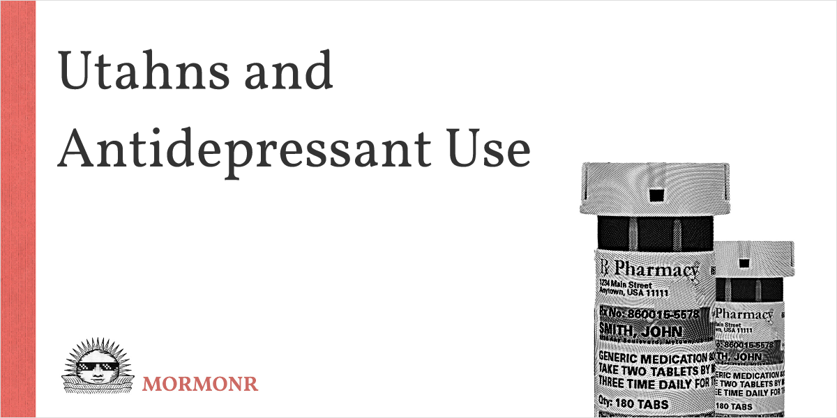 Antidepressants in Utah Mormonr